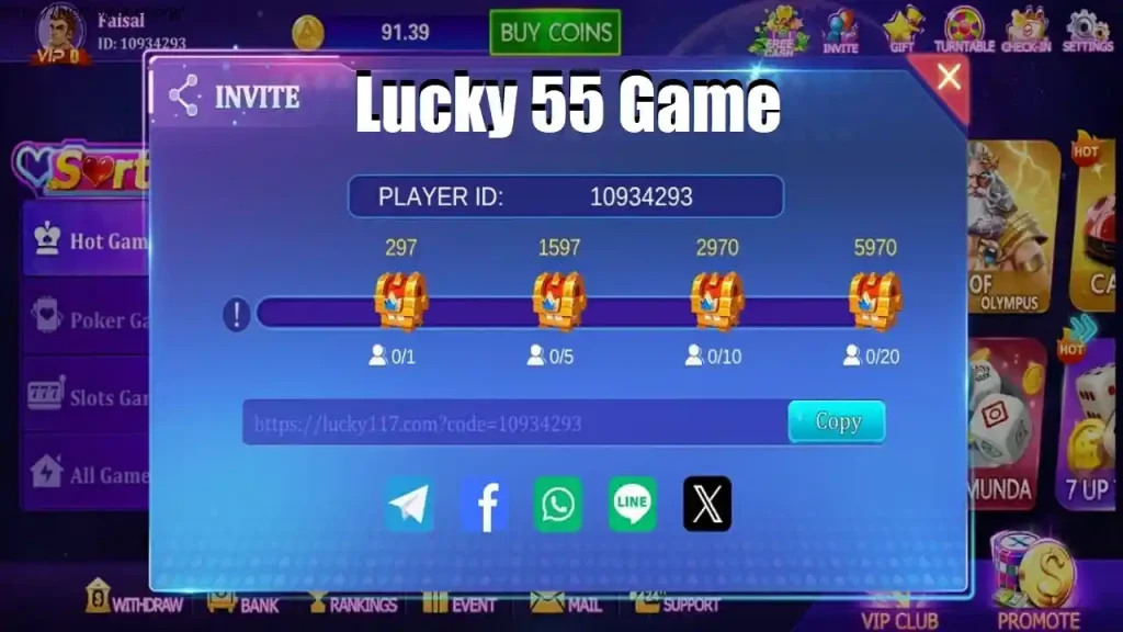 Lucky 55 Game APK