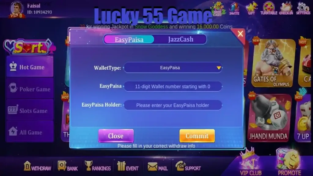 Lucky 55 Game APK