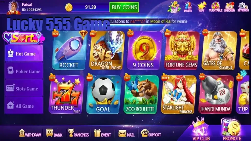 Lucky 555 Game APK