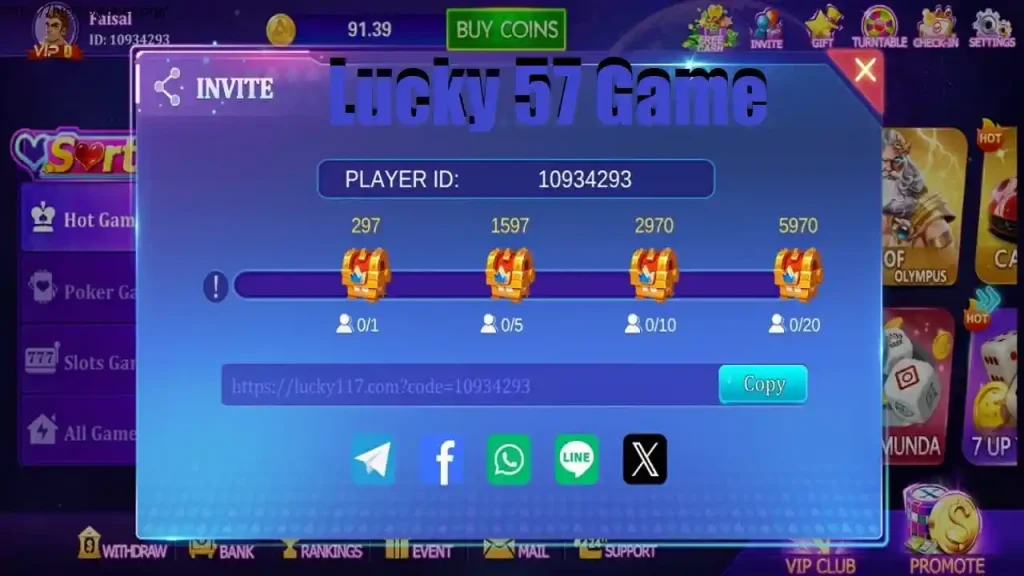 Lucky 57 Game APK